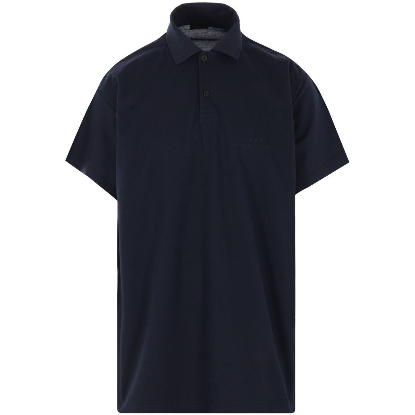 Balenciaga T-shirts and Polos Blue 813299TRVW48065-P25