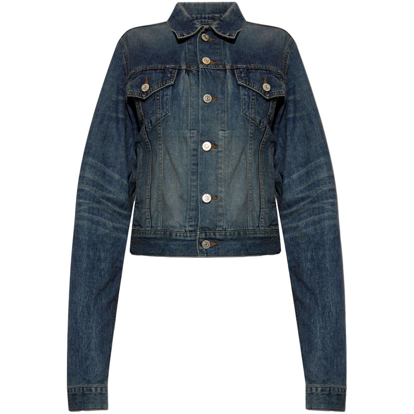 Balenciaga Coats Blue 814031TRW623020-P25