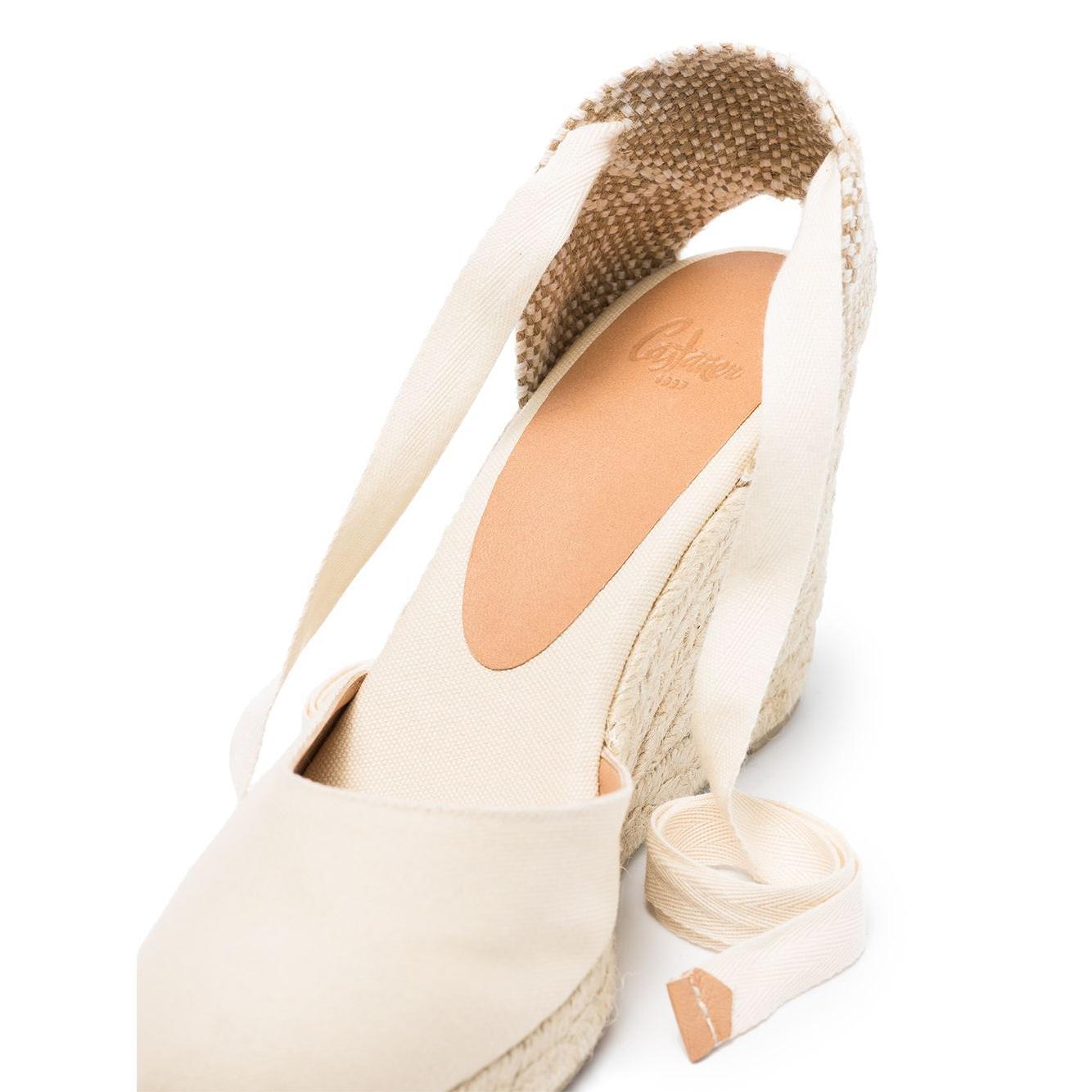 Castañer Castaner Flat shoes Ivory CARINA8001203-P25