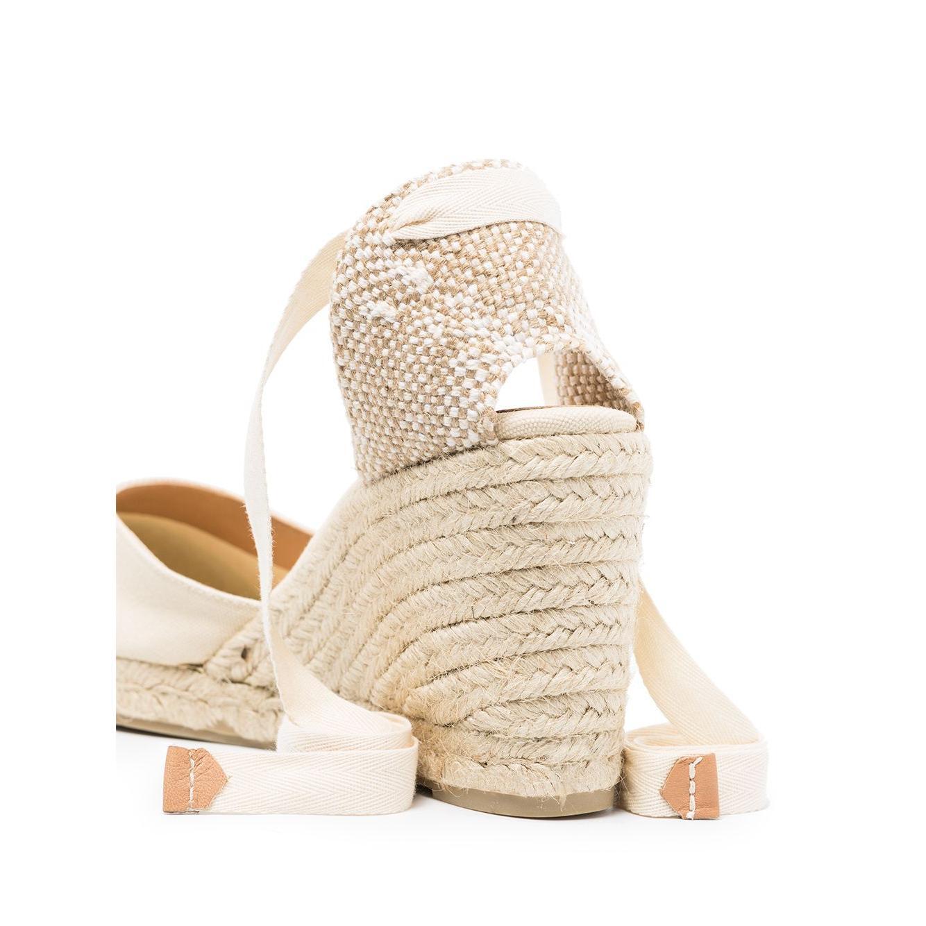 Castañer Castaner Flat shoes Ivory CARINA8001203-P25