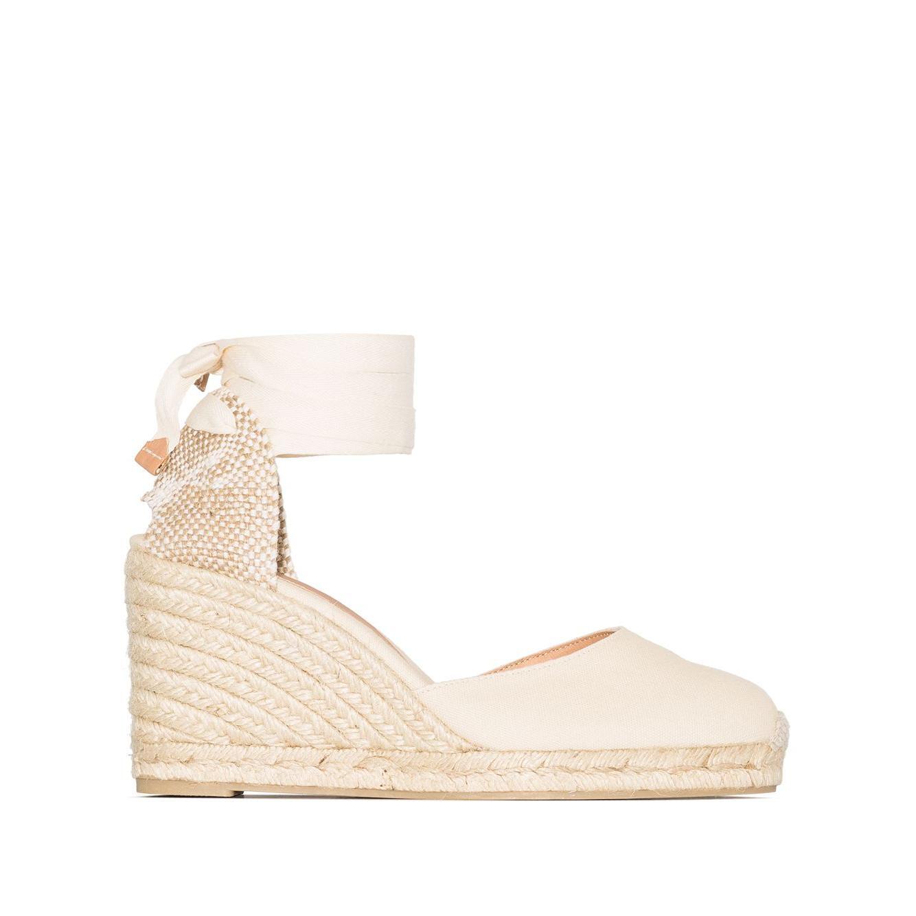 Castañer Castaner Flat shoes Ivory CARINA8001203-P25