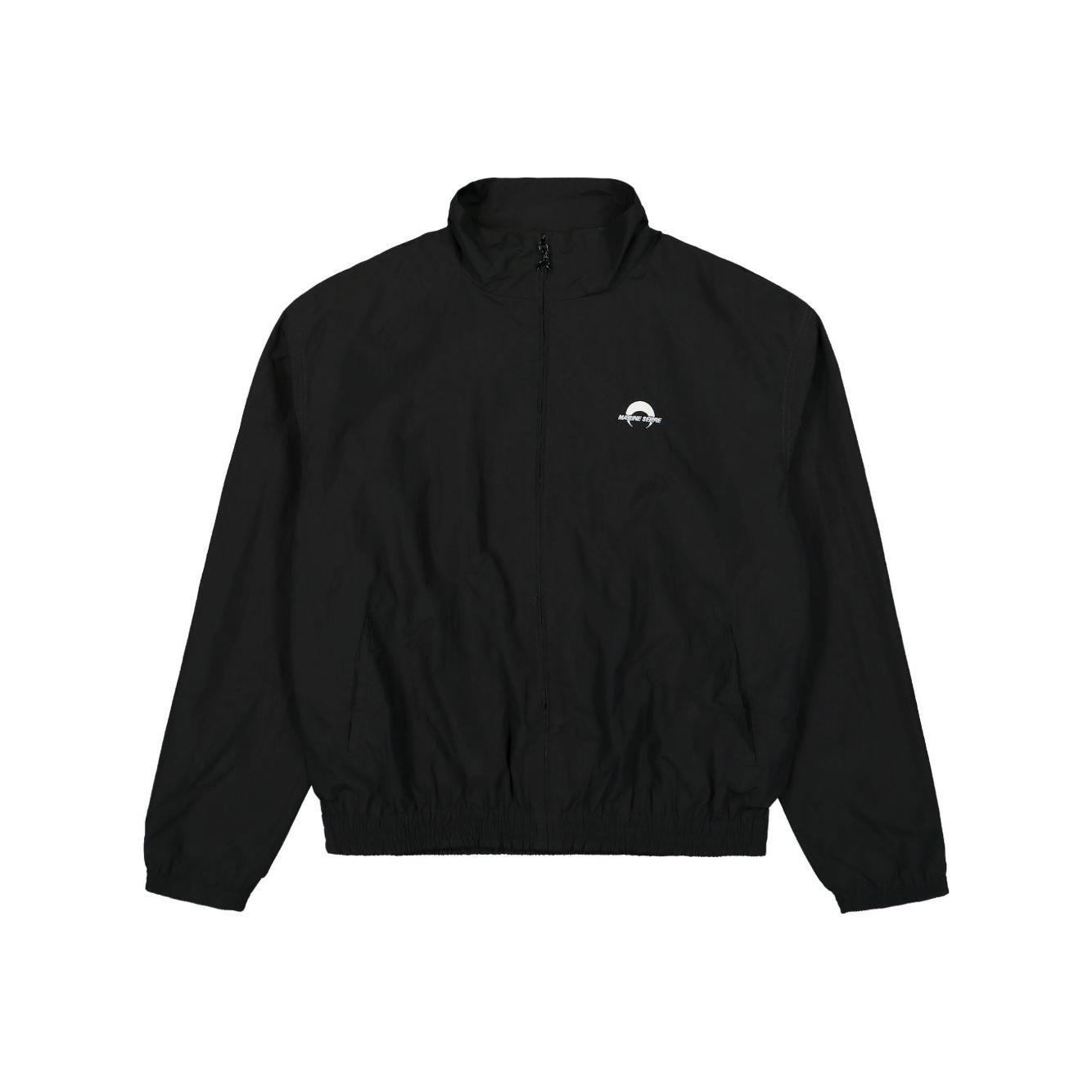 Marine Serre windbreaker jacket UJA053BCWOV0041BK99-P25