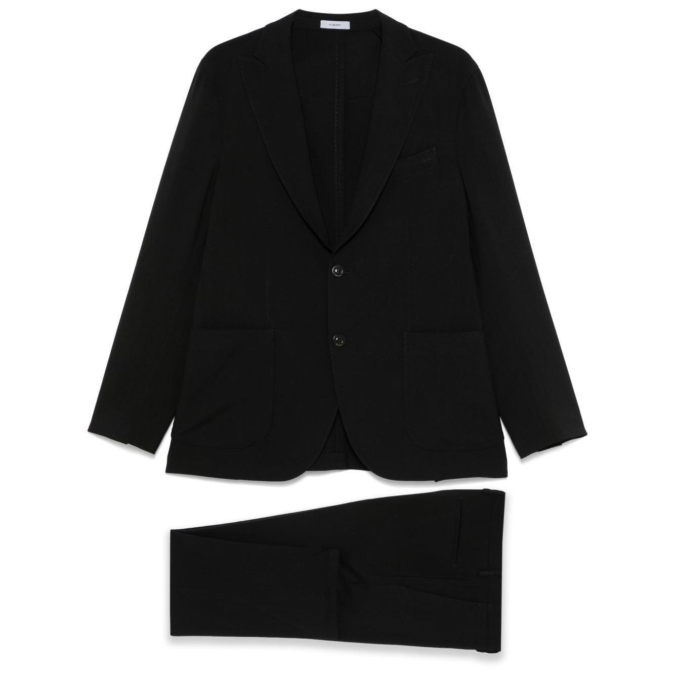Boglioli Single Breasted Two Button Navy Blue Suit N63D2JSB3448784-P25