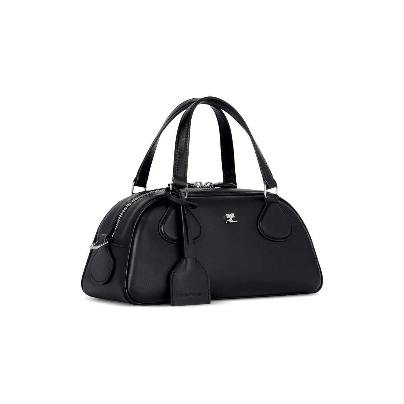 Courreges Pre Friday Bowling Leather Bag 125GSA167CR00659999-P25