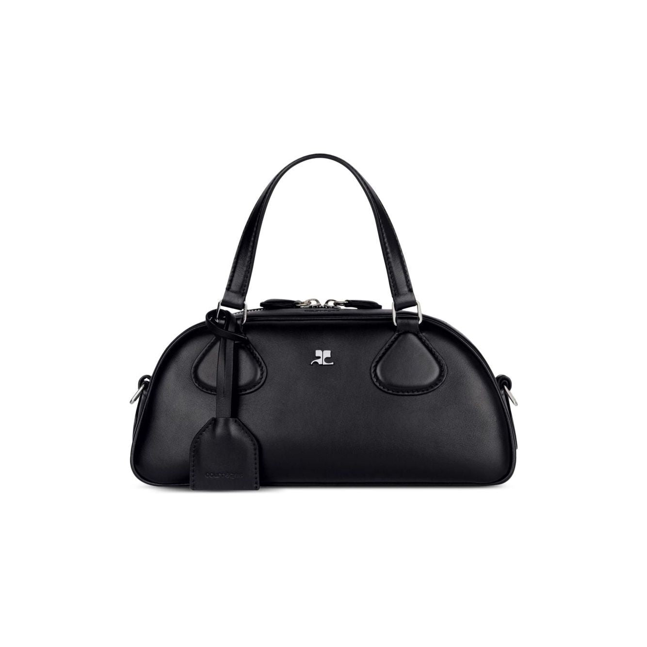 Courreges Pre Friday Bowling Leather Bag 125GSA167CR00659999-P25