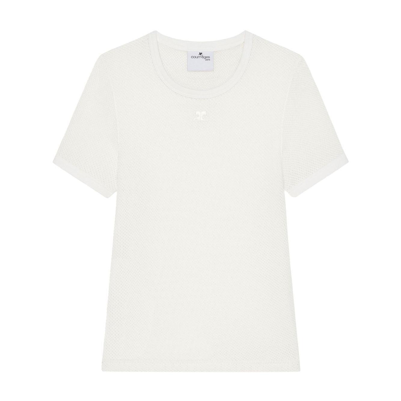 Courreges Pre Courrèges Mesh T-shirt 125JTS017JS00690001-P25