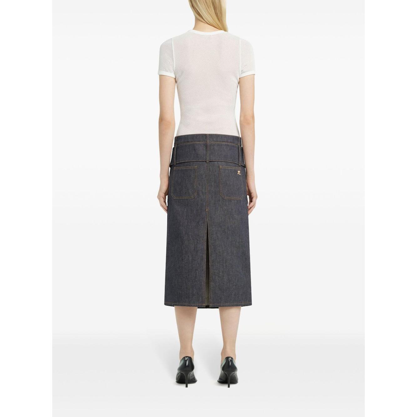 Courreges Pre Courrèges Mesh T-shirt 125JTS017JS00690001-P25