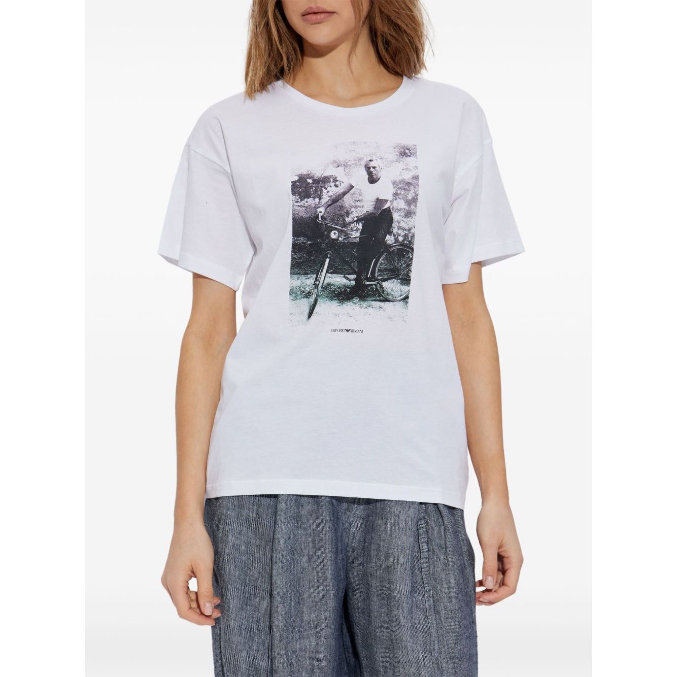 Emporio Armani T-shirt with print Topwear