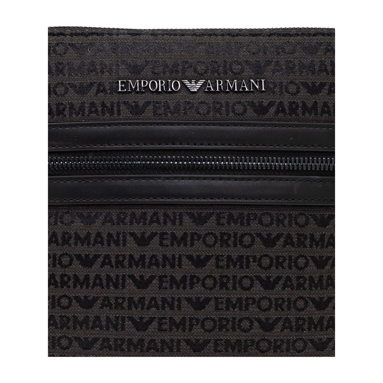Emporio Armani all-over logo crossbody bag EM001780AF13823U8168-P25