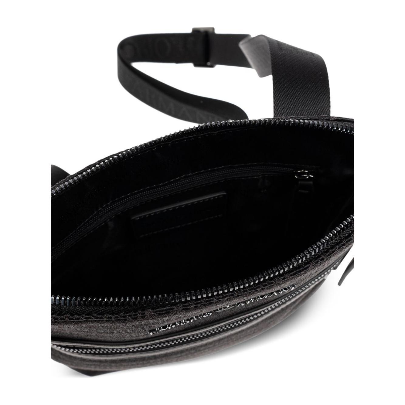 Emporio Armani all-over logo crossbody bag EM001780AF13823U8168-P25
