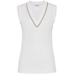 Brunello Cucinelli Top White MG902FP312COW29-P25