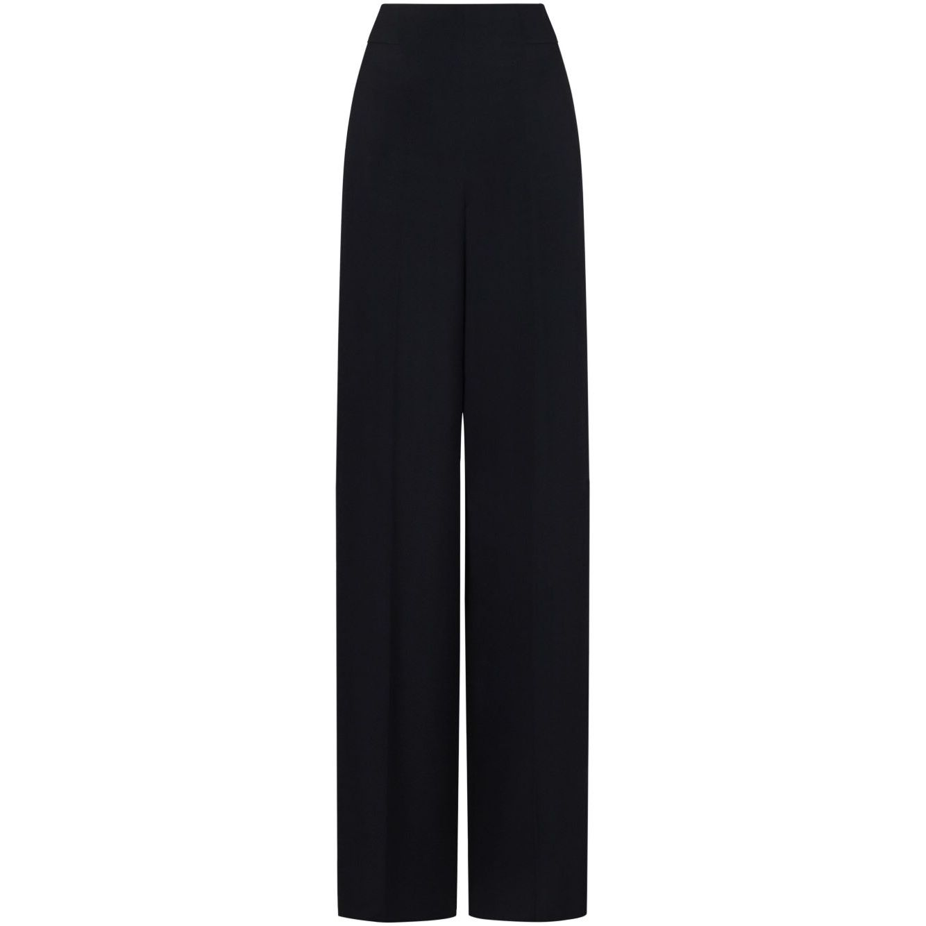 Emporio Armani Straight trousers in silk cady Trousers