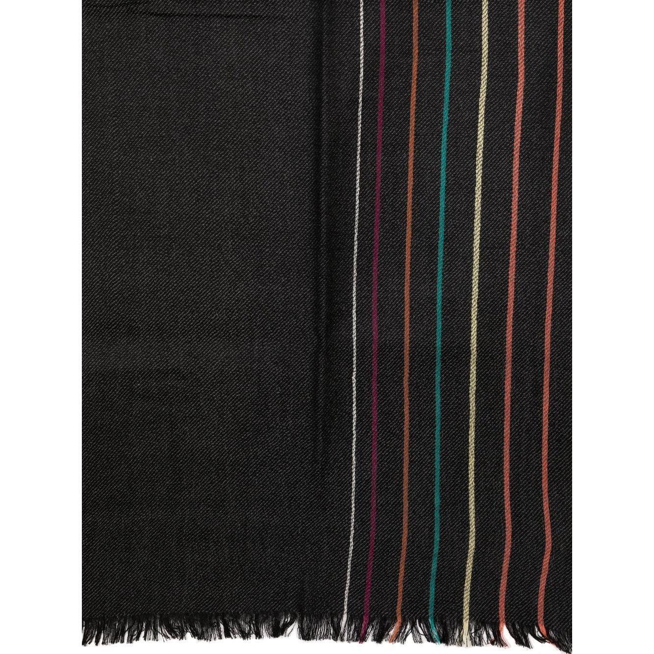 Paul Smith Signature Stripe wool scarf M1A150KK13479-P25