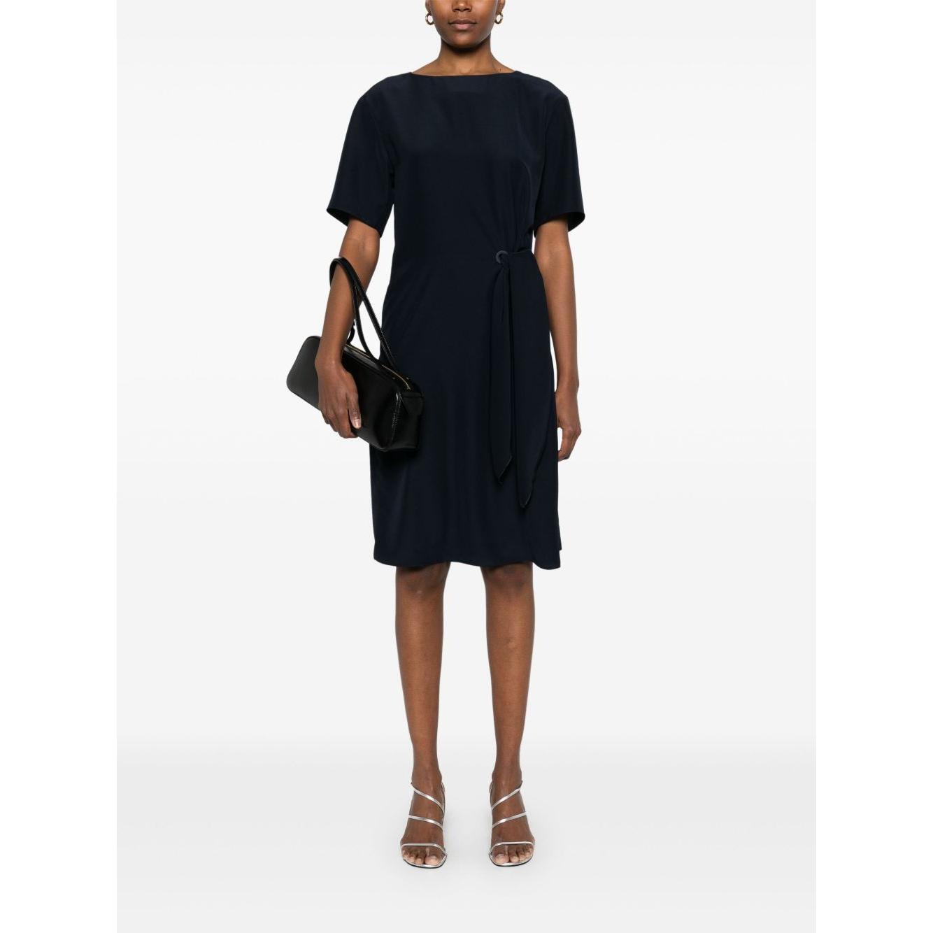 Emporio Armani Short dress with side knot EW001538TE14039UB115-P25