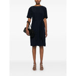 Emporio Armani Short dress with side knot EW001538TE14039UB115-P25