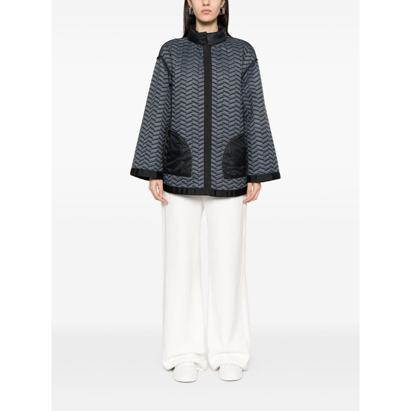 Emporio Armani Reversible jacket in lightweight water repellent quilted nylon ASV Jackets