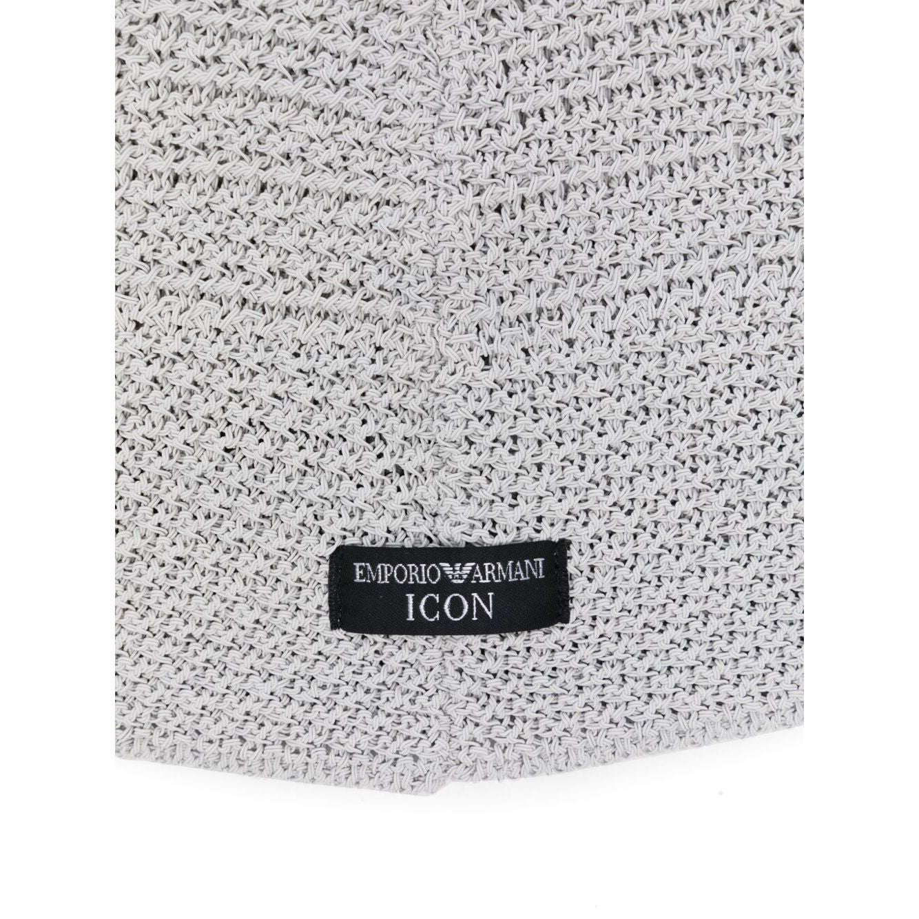 Emporio Armani knitted Cotton blend beanie Scarves Hats & Gloves