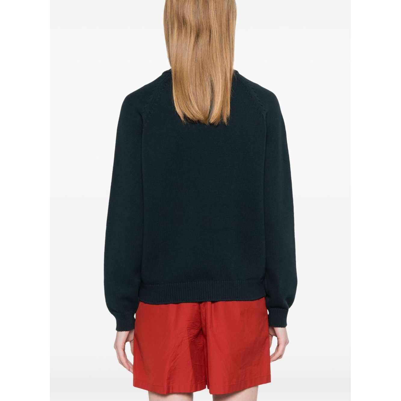 Emporio Armani Sweater with maxi EA Icon logo Topwear