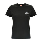 Kenzo T-shirts and Polos Black LDin,Spring - Summer 2025,Women,Women > Clothing,Women > Clothing > Topwear,Yes Eu FF52TS1694SO99J-P25