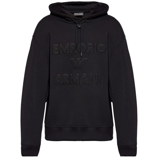 Emporio Armani Sweaters Black Topwear