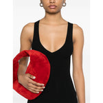 Emporio Armani Seamless, links-stitch knit long dress EW001449AF15108UC001-P25