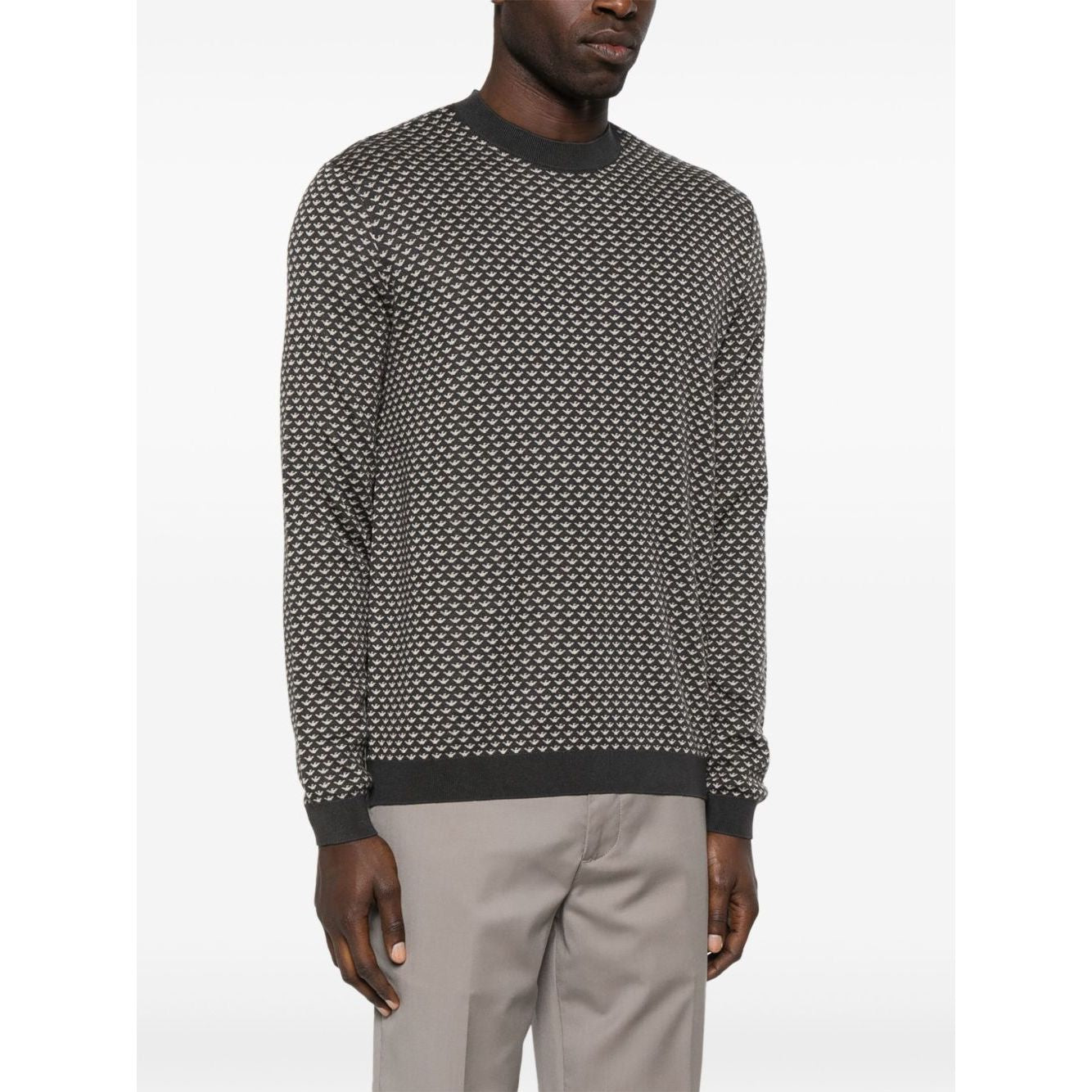 Emporio Armani Sweaters Black Topwear