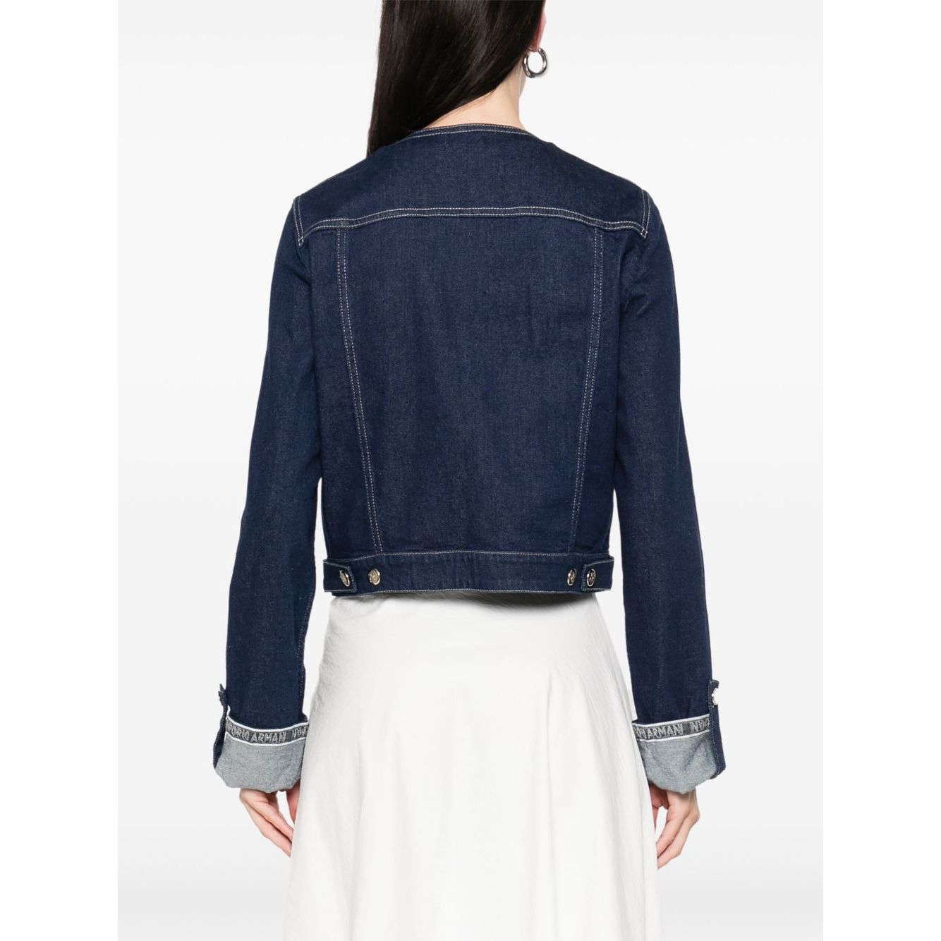 Emporio Armani Coats Blue Jackets