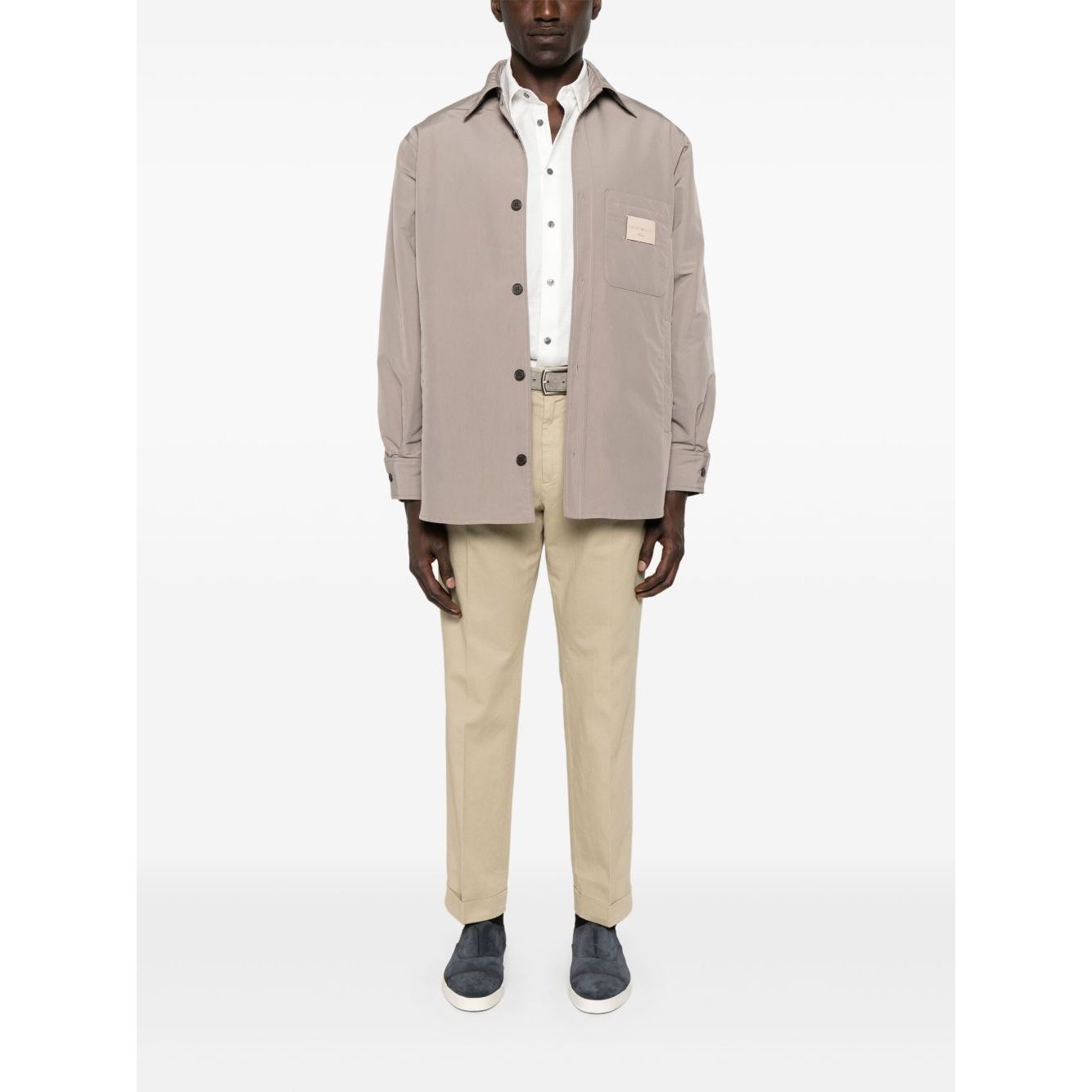 Emporio Armani Shirts Dove Grey Shirts