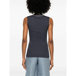 Brunello Cucinelli Top Blue MG902FP312CUC78-P25