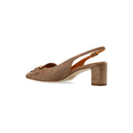 Tod's Suede Slingback Pumps LDin,Spring - Summer 2025,Women,Women > Shoes,Women > Shoes > Medium Heel,Yes Eu XXW63L0JE10HR0C806-P25