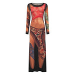 MARINE SERRE Dresses Beige WDR297ACJER0076BG50-P25