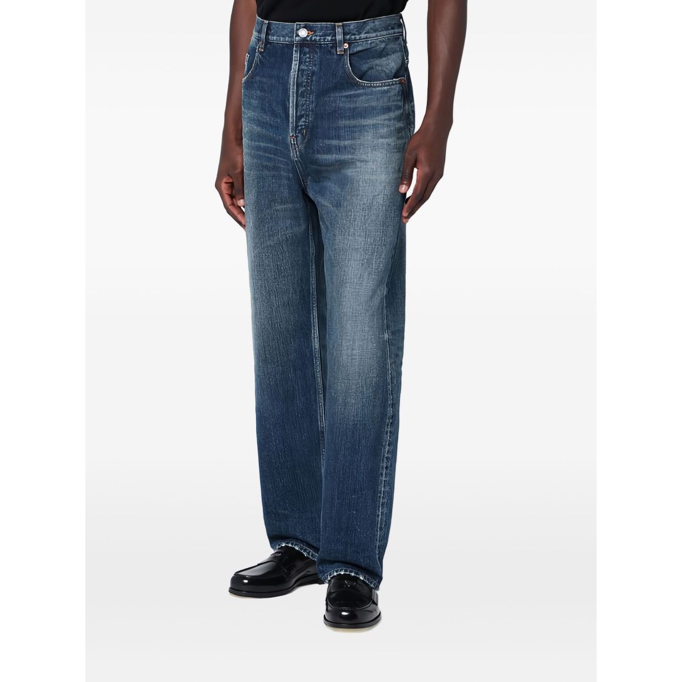 Saint Laurent High Rise Denim Jeans Jeans