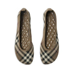 Burberry checkered Ballerina in jacquard