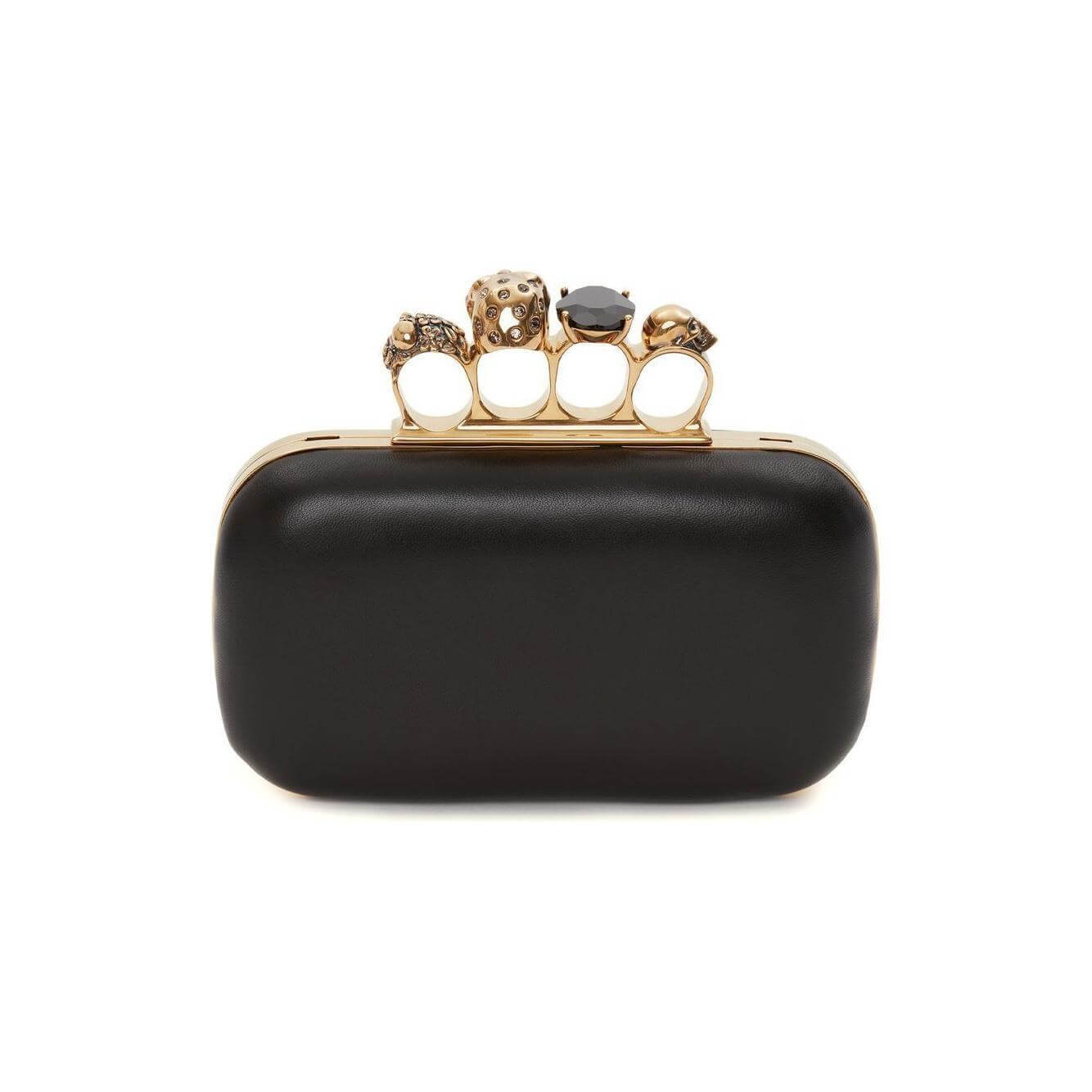 Alexander McQueen Knuckle chain clutch 6762561AAJD1000-AI25