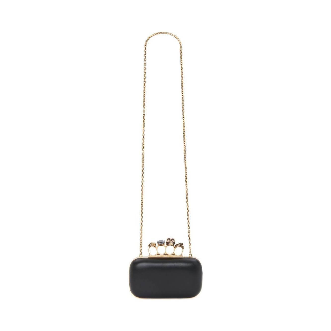 Alexander McQueen Knuckle chain clutch 6762561AAJD1000-AI25