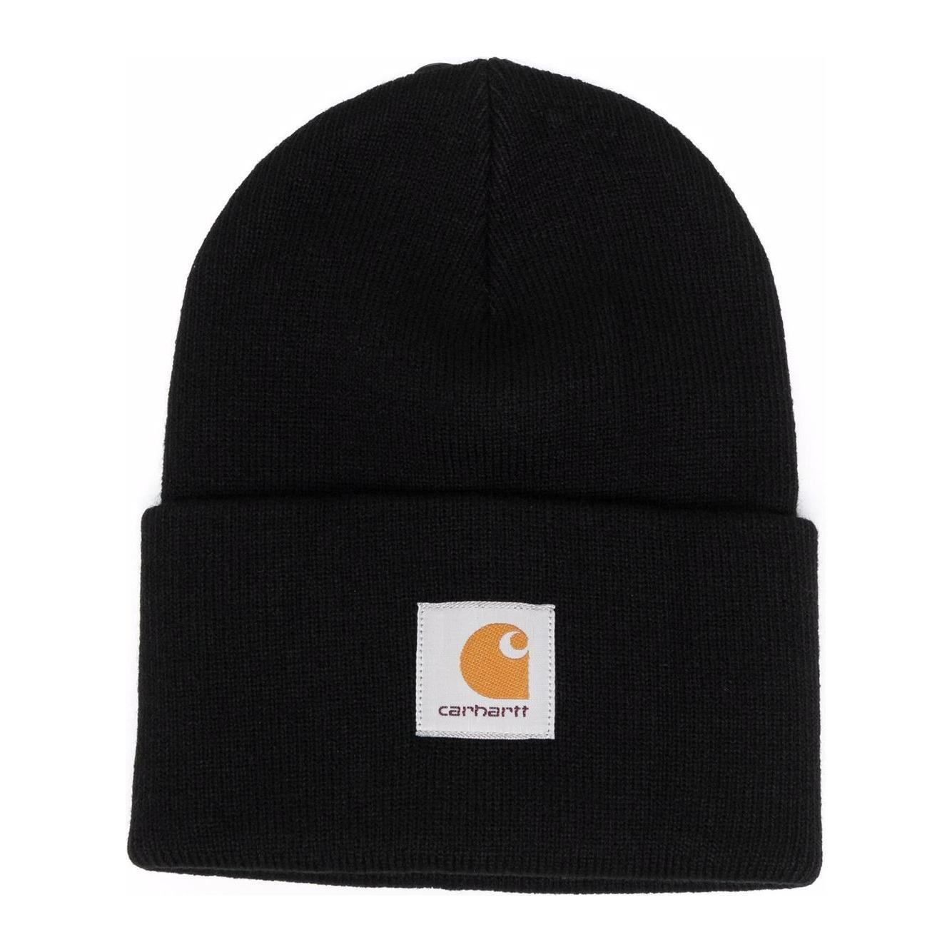 CARHARTT WIP PRE Hats Black Fall - Winter 2025,LDin,Men,Men > Accessories,Men > Accessories > Scarves Hats & Gloves,Yes Eu I02022289XX-AI25