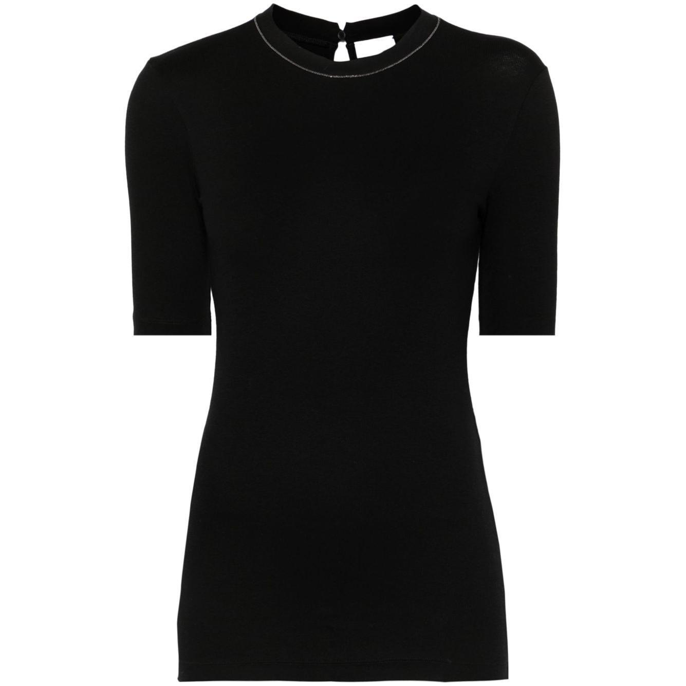Brunello Cucinelli T-shirts and Polos Black MPTC8BJ310C101-AI25