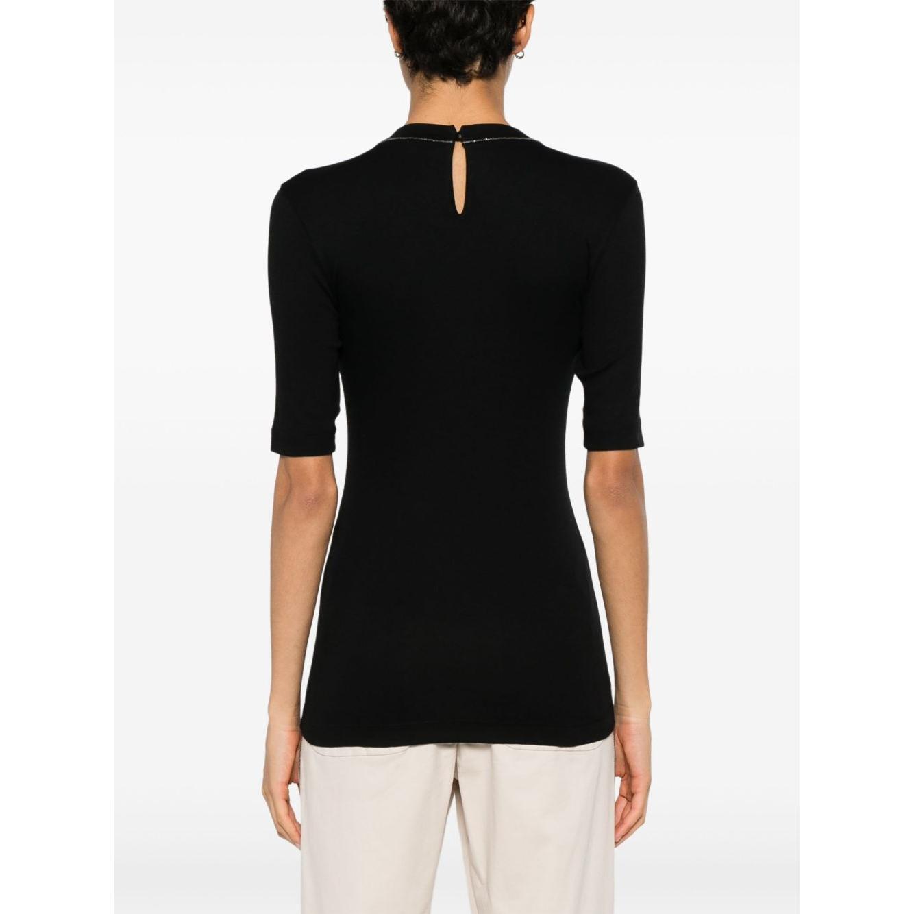 Brunello Cucinelli T-shirts and Polos Black MPTC8BJ310C101-AI25