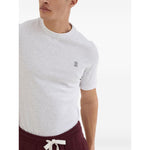 Brunello Cucinelli T-shirts and Polos Light Grey M0B137451GCY887-AI25
