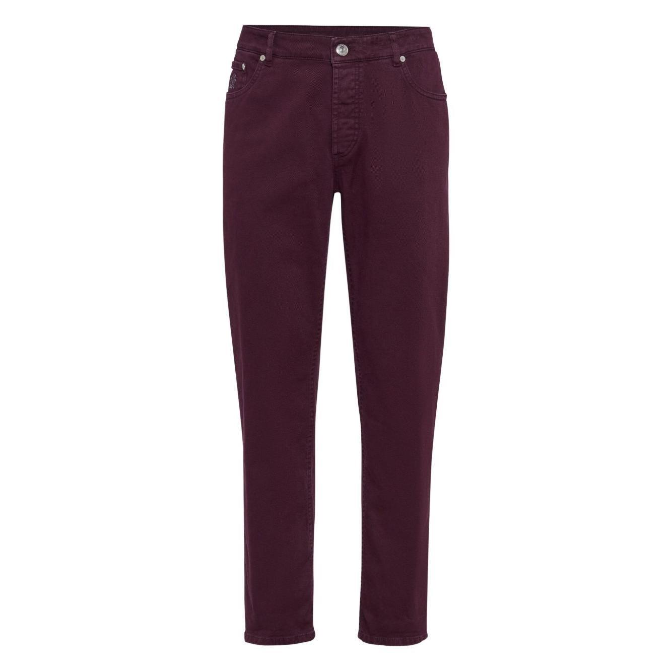 Brunello Cucinelli Trousers Bordeaux M277UD3210C7031-AI25