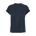 Brunello Cucinelli T-shirts and Polos Blue MPT18BD200C7186-AI25