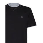 Brunello Cucinelli T-shirts and Polos Blue M0B137451GCGB88-AI25