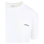 Brunello Cucinelli T-shirts and Polos White MPT81EC710C6159-AI25