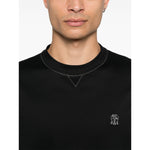 Brunello Cucinelli T-shirts and Polos Black M0B131328GCG938-AI25