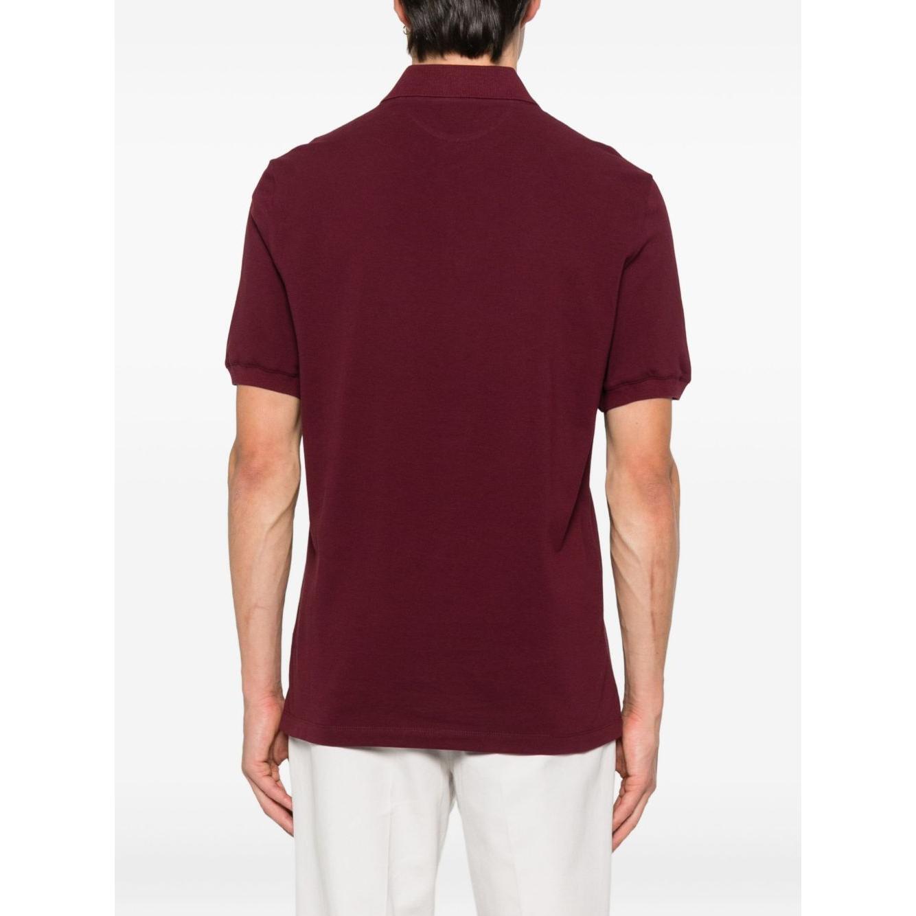 Brunello Cucinelli T-shirts and Polos Red ME8548770COA16-AI25