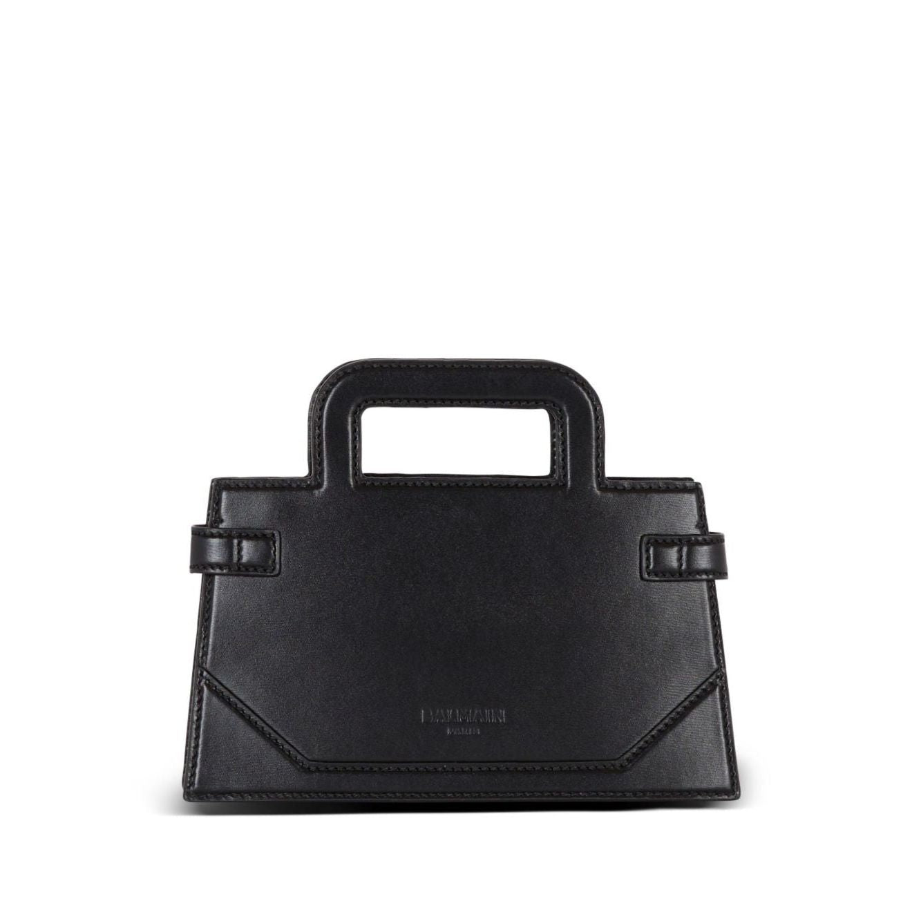 Balmain B-Buzz small leather handbag EN1KJ931LSLX0PA-AI25