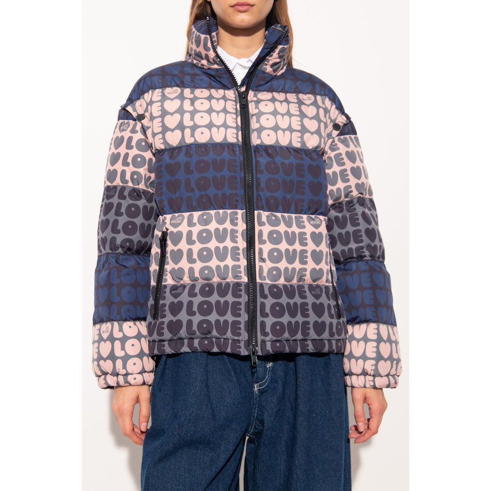 Love Moschino Multicolor Polyester Women Jacket LO-6958-IT40|S