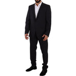 Dolce & Gabbana Blue GOLD Wool Single Breasted 2 Piece Suit KOS1930 - 56