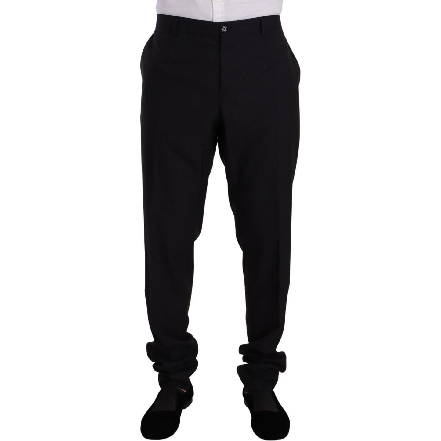 Dolce & Gabbana Blue GOLD Wool Single Breasted 2 Piece Suit KOS1930 - 56