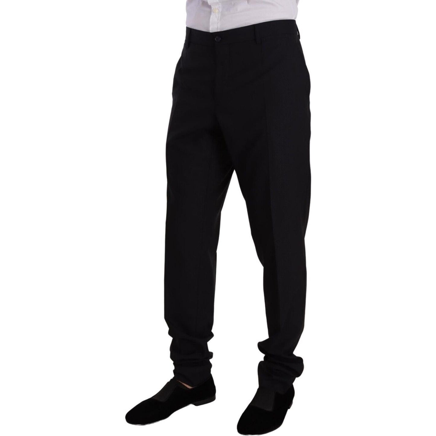 Dolce & Gabbana Blue GOLD Wool Single Breasted 2 Piece Suit KOS1930 - 56